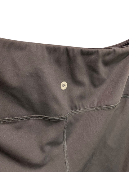 Small 90 Degree by Reflex Womens Black Activewear Leggings Crop