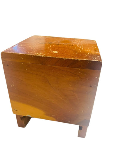 Small Trinket Jewelry Box Great Smoky Mts 2 Drawer 3.75 Inches High