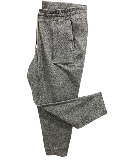2X T by Talbots Womens Gray Heathered Jogger Pants Pockets