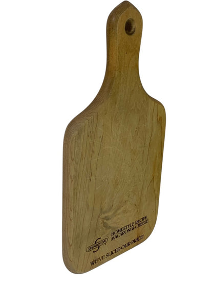 Vintage Swanson Promotional Cutting Board 14" x 7" Hanging