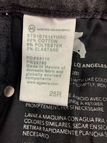Size 25R Adriano Goldschmeid Womens Denim Alexxis Slim High Rise Vintage Fit