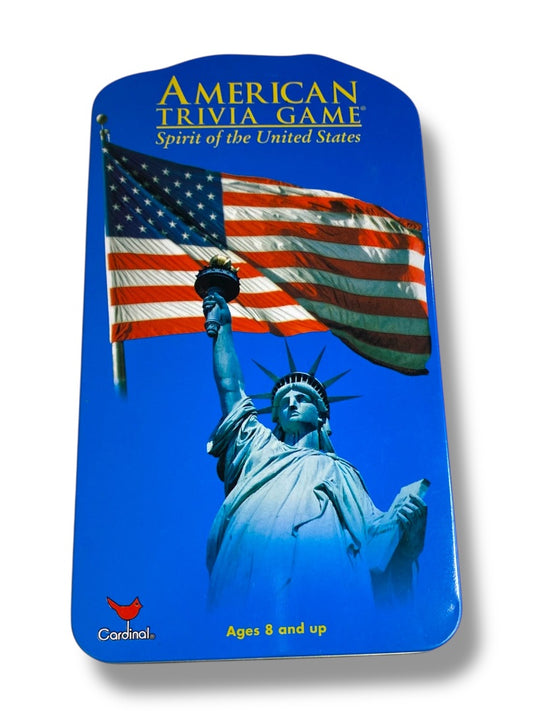 Spirit of the United States American Trivia Game in Tin Ages 8+ (2 or More Players)
