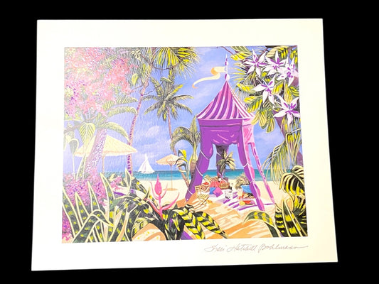1999 Sherri Hatchett Bohlmann Fantasy Island Seriolithograph & COA Numbered