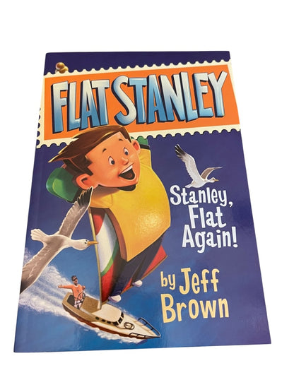 Box Set of 4 The Flat Stanley Collection Jeff Brown Paperback Books