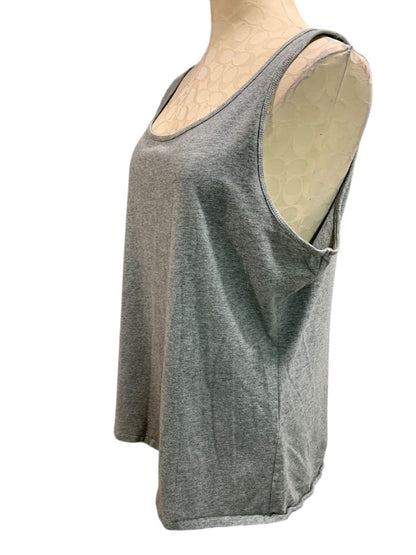 Size 2XL Duluth Trading Co Womens Gray Tank Top Shirt