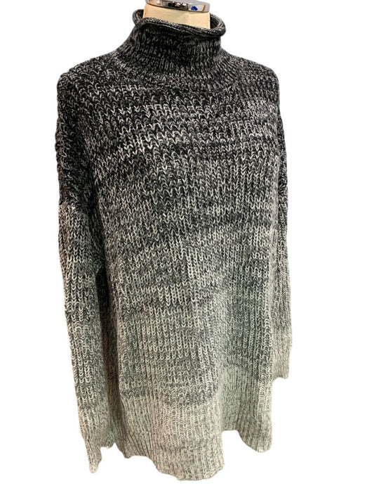 Size XL Haven Well Within Womens Chunky Knit Roll Turtleneck Sweater