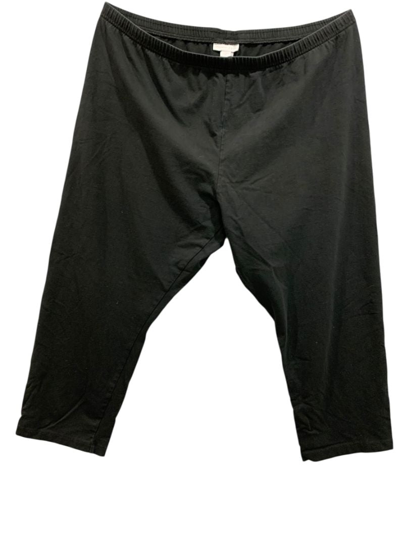 Size XL J.Jill Womens Soft Knit Pull On Capri Leggings