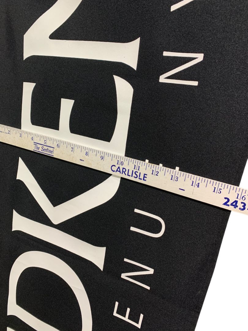 Redken Fabric Banner Black White 38" x 16" 2 Grommets Hair Care Products