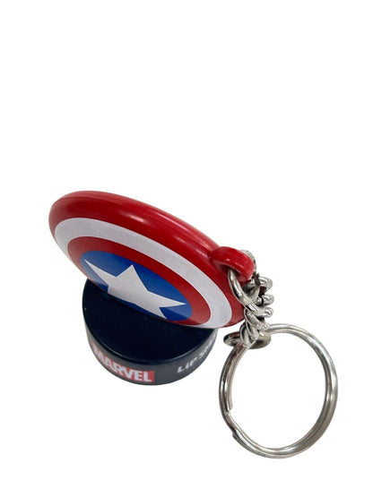 Marvel Lip Smackers Marvel Captain America Keyring Key Chain Promotional