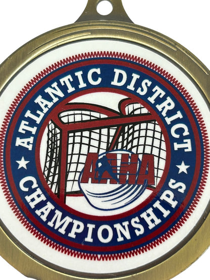 2008 Medal Medallion Atlantic District Championships Personalized Hockey Crown