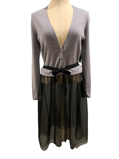 Small Nic+Zoe Womens New Tulle Time Belted Cardigan H171137