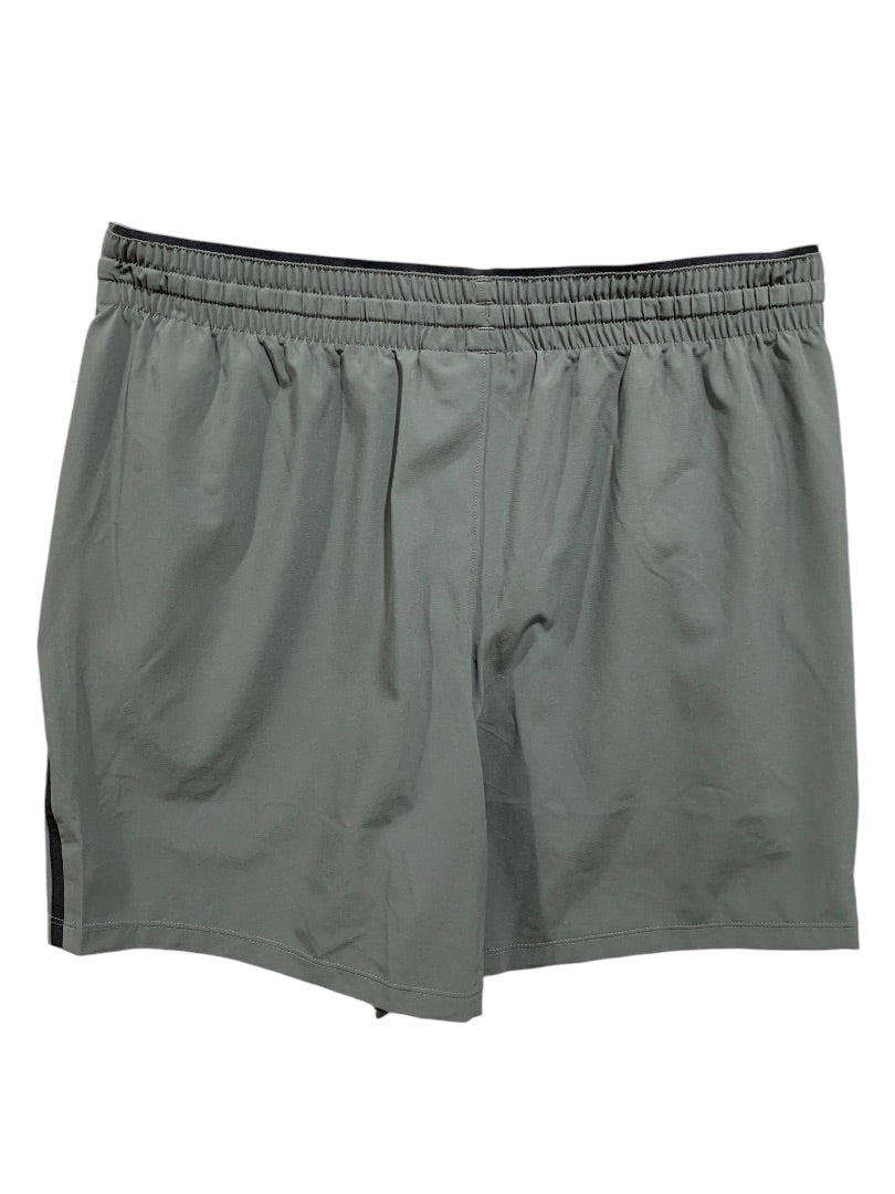 Large Under Armour Mens New Qualifier Performance Shorts Gray 1327678