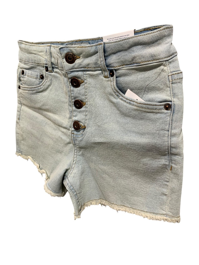 Size 14 Lucky Brand Girls New Jean Shorts High Waist Buttonfly