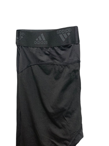 XL Adidas Mens New Black Training Tights 3/4 Length Tech Fit GM5034