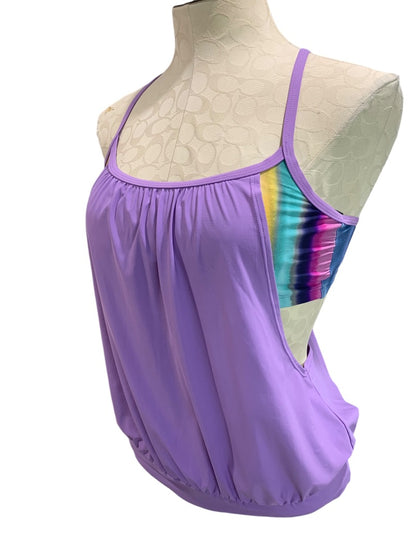 Small Speedo Womens New Fairy Wren Swim Top Blouson Tank