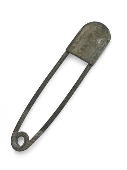 Vintage Safety Pin 5 Inch Blanket Etched "Smith"