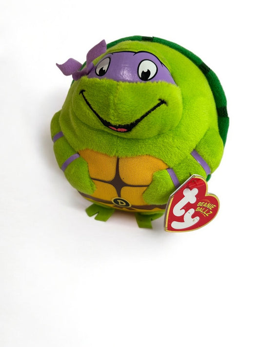 Ty Beanie Ballz Donatello TMNT Teenage Mutant Ninja Turtles New