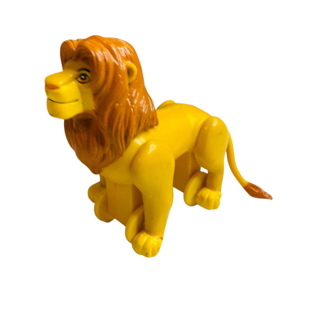 Disney Applause Lion King Mufasa Toy Rolling Articulated 4 Inch