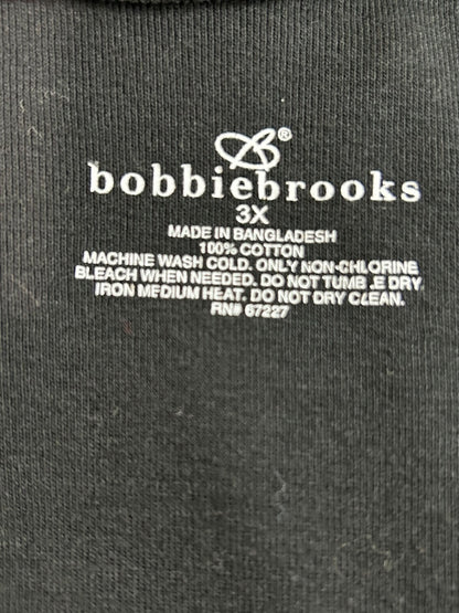 3X Bobbie Brooks Womens Black Scoop Neck Tshirt Tank Top Sleeveless