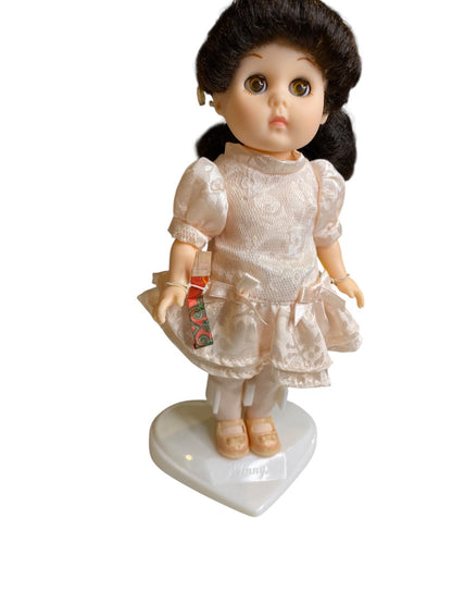 1991 Ginny Vogue Dolls 8" Birthday Girl with Stand 71432