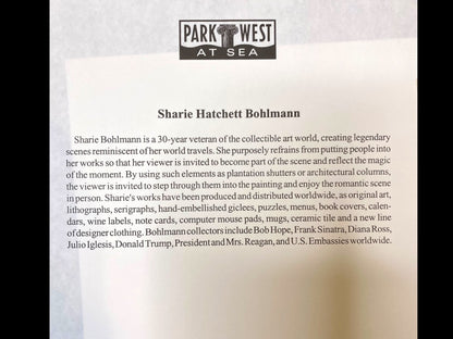 Sherri Hatchett Bohlmann Fantasy Island Seriolithograph & COA Numbered 1998
