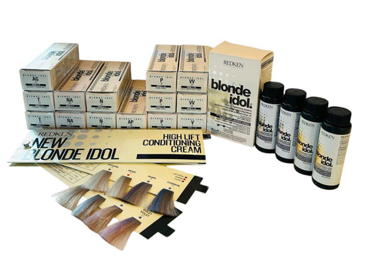 Lot of 19 Redken Blonde Idol Hair Colors Assorted Cream Oil Base Breaker