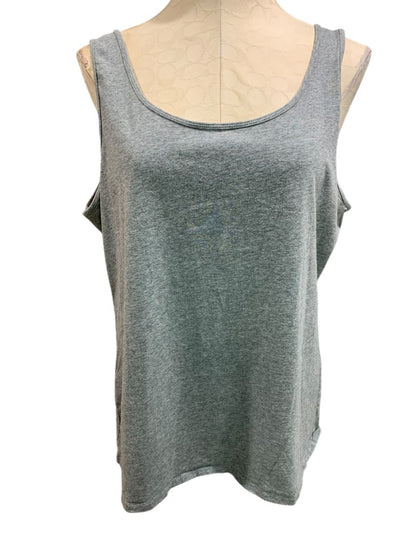 Size 2XL Duluth Trading Co Womens Gray Tank Top Shirt