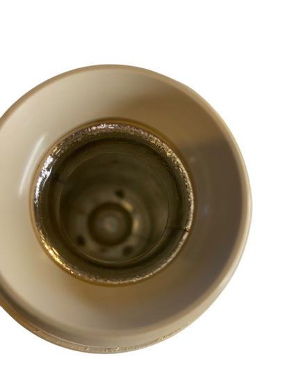 Vintage Thermos King Seeley #2284 Aluminum Ribbed Insulated Red Cap