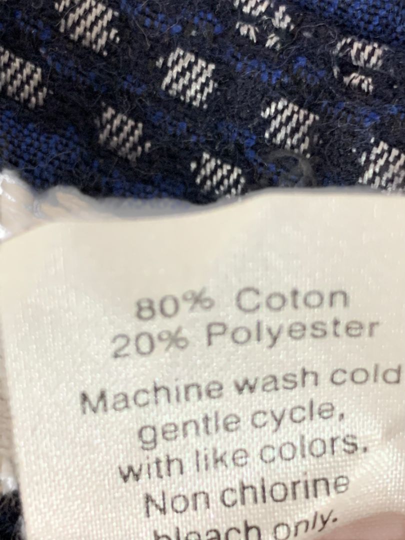 Size 2 J.Crew Floral Jacquard Mini Skirt Navy Blue Pockets 07835