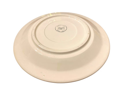 Set of 3 Pier 1 Christmas Tree 9.5" Salad Plates Pottery Christmas