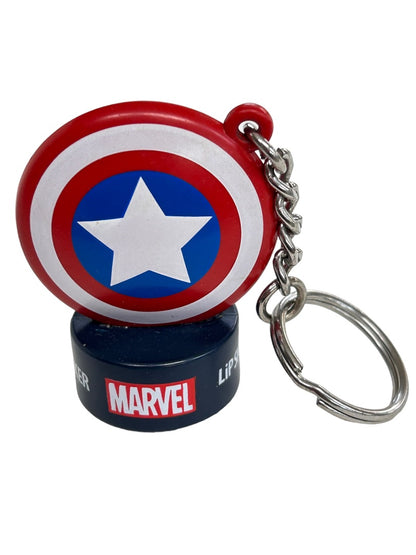 Marvel Lip Smackers Marvel Captain America Keyring Key Chain Promotional