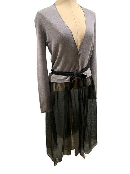 Small Nic+Zoe Womens New Tulle Time Belted Cardigan H171137