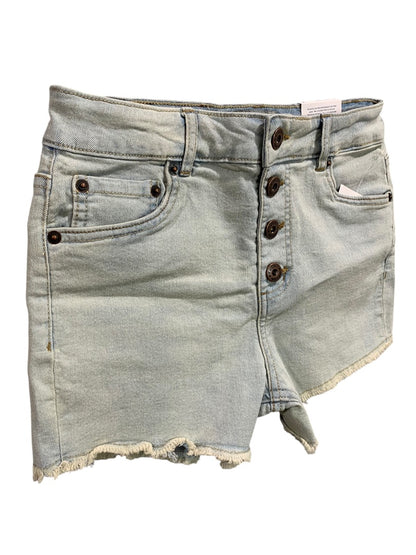 Size 14 Lucky Brand Girls New Jean Shorts High Waist Buttonfly