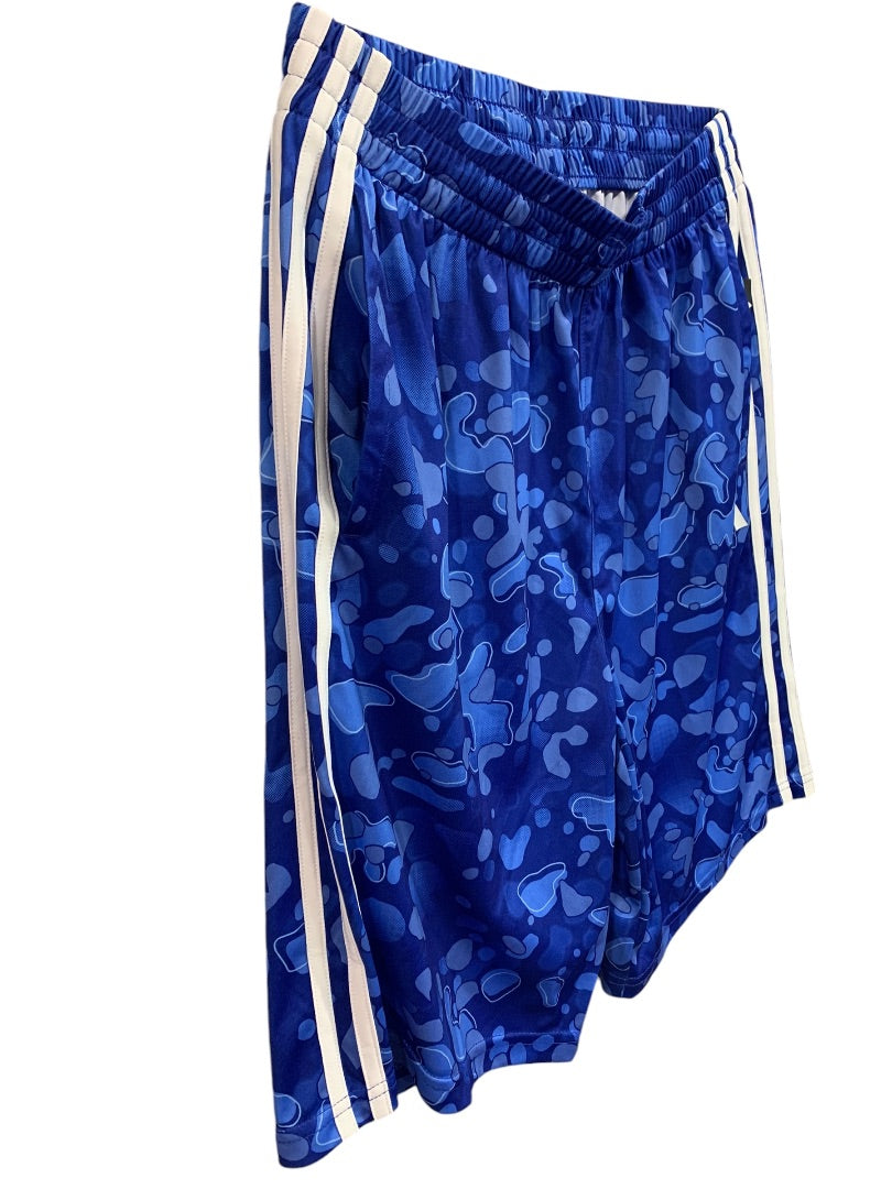 XL (18/20) Adidas New Boys Youth Royal Blue Pull On Shorts AH5709