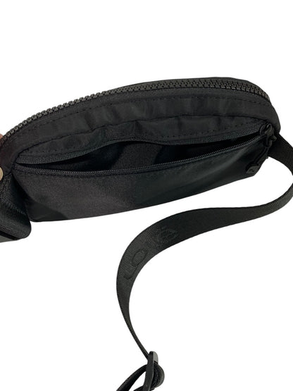 Lole Black Unisex Nylon Belt Bag Fanny Pack Adjustable to 48"