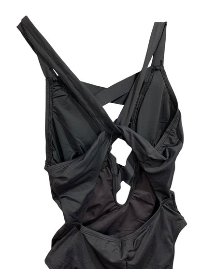 Size 0 La Blanca New Womens Strappy Cutout One Piece Swimsuit Black