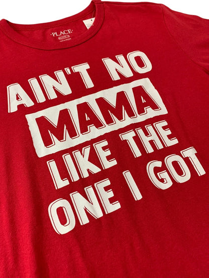 XXL Place Boys New Tshirt "Aint No Mama . . ." Red Short Sleeve