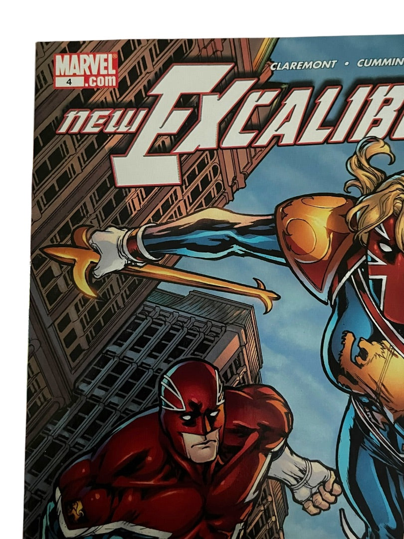 Marvel #4 New ExCalibur with Lionheart  Claremont Cummings Ketcham