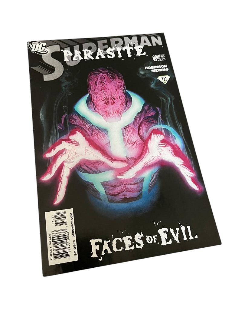 DC Comics Superman Parasite Faces of Evil #684 Mar 09 Robinson Merino