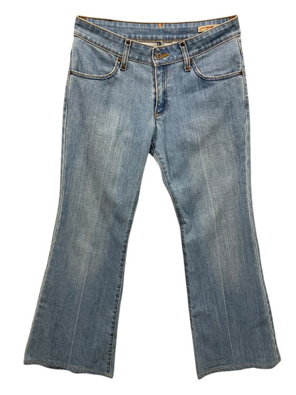 Size 30 Levis Red Tab Jeans Womens Boot Cut Denim 31 Inch Inseam