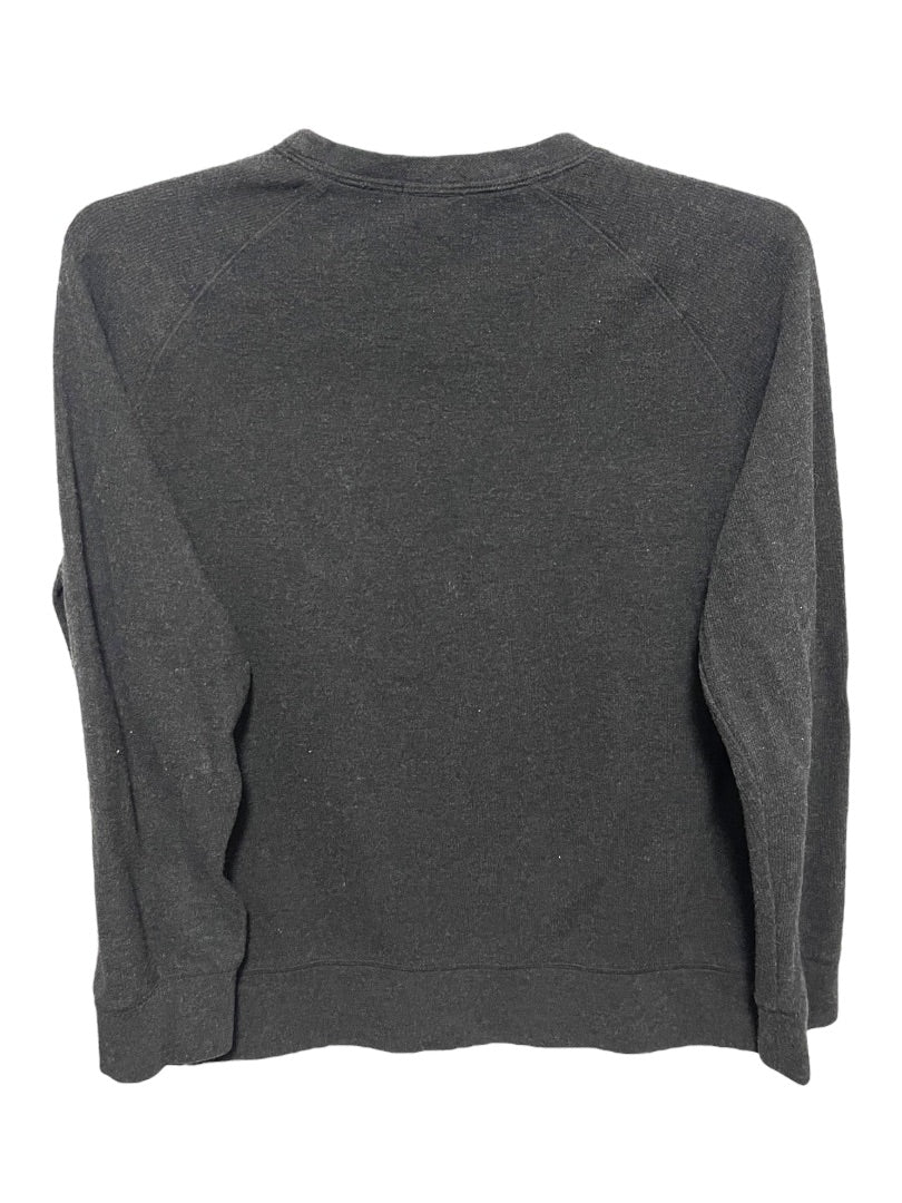 Large Banana Republic Long Sleeve Crew Neck Mens Sweater Dark Gray