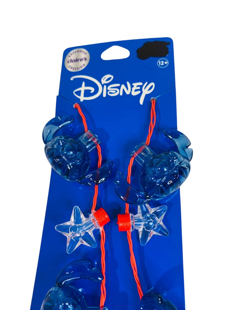 Disney Patriotic Stitch Light Up Necklace Ages 12+ Overhead Long