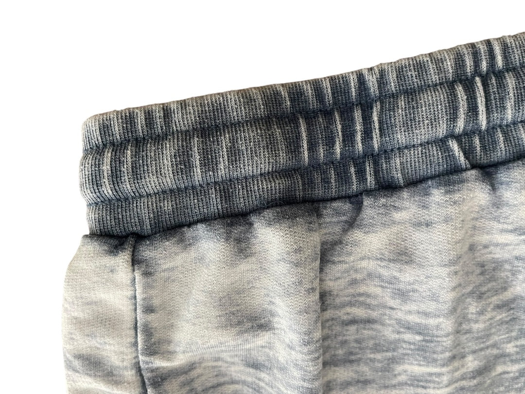 3X June & Delancey Elastic Waist Drawstring Shorts Blue Womens