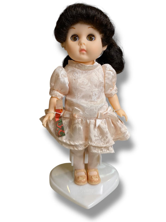 1991 Ginny Vogue Dolls 8" Birthday Girl with Stand 71432