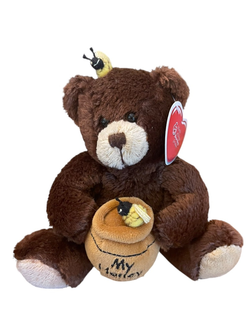 March of Dimes Bean Bags For Babies My Honey Bear with Bees