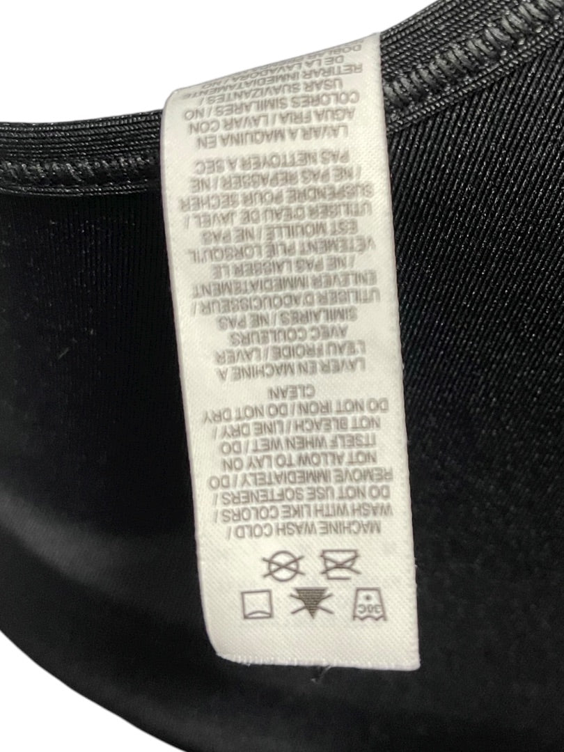 Medium Nike Dri Fit Sports Bra No Padding Black 842398