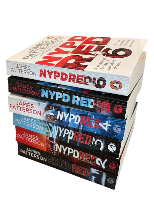 Set of 6 NYPD Red 1-6 James Patterson & Marshall Karp Paperback Books
