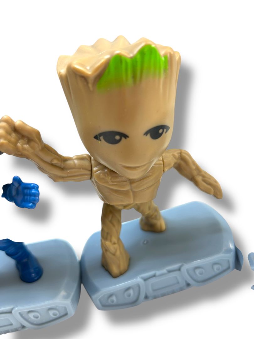 Set of 5 Guardians of the Galaxy McDonalds Happy Meal Toy 4"