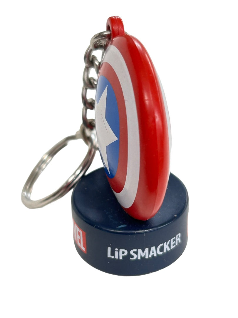 Marvel Lip Smackers Marvel Captain America Keyring Key Chain Promotional