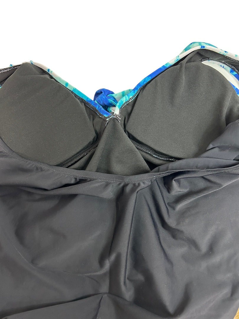 Size 20 Bleu Ice Women's Plus Size New Bathing Suit Swimwear